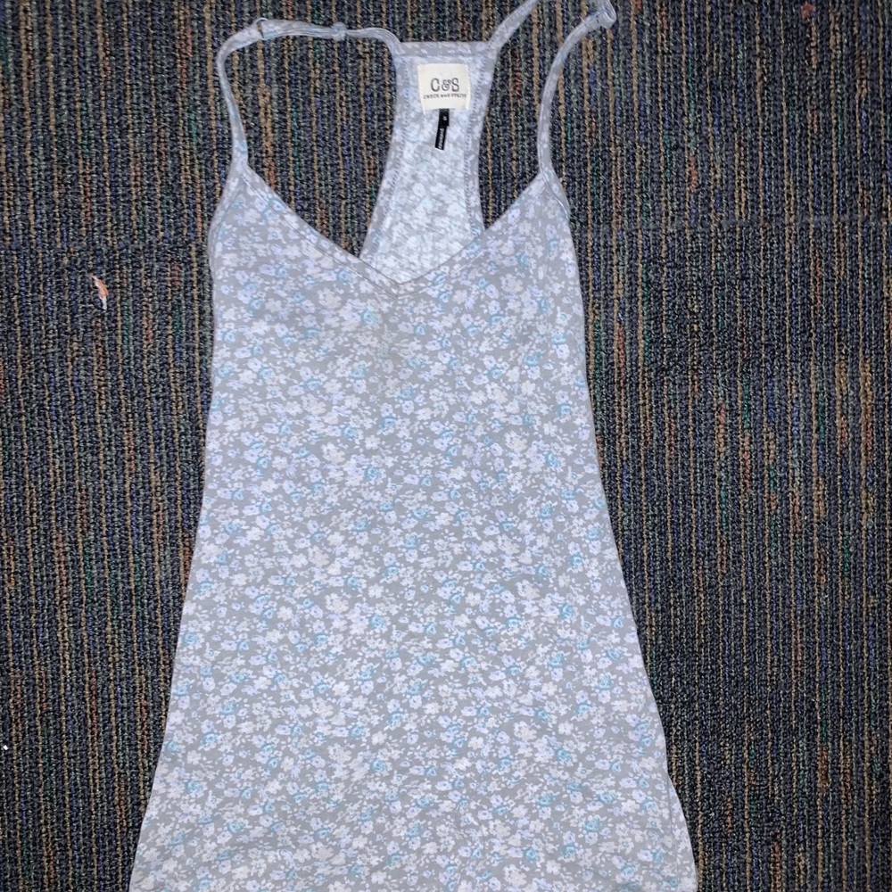 Flower tank top